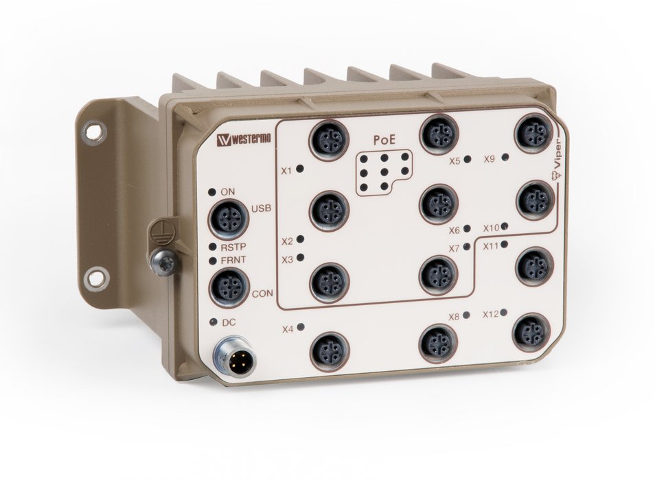 A Westermo switchek megbízható Power-over-Ethernet hálózatot szolgáltatnak a vasúti fedélzeti alkalmazásokhoz